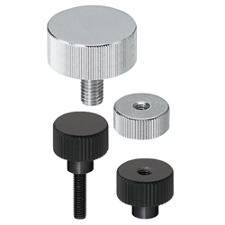 Thick Knurled Knobs